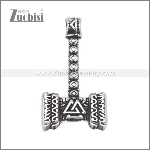 Stainless Steel Pendant p012818