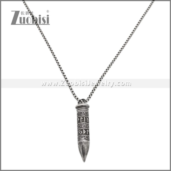 Stainless Steel Pendant p012819