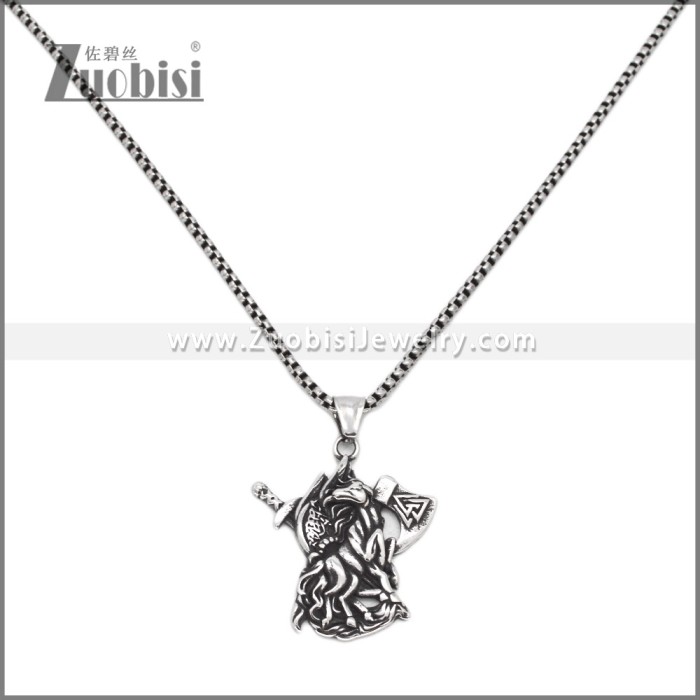 Stainless Steel Pendant p012816