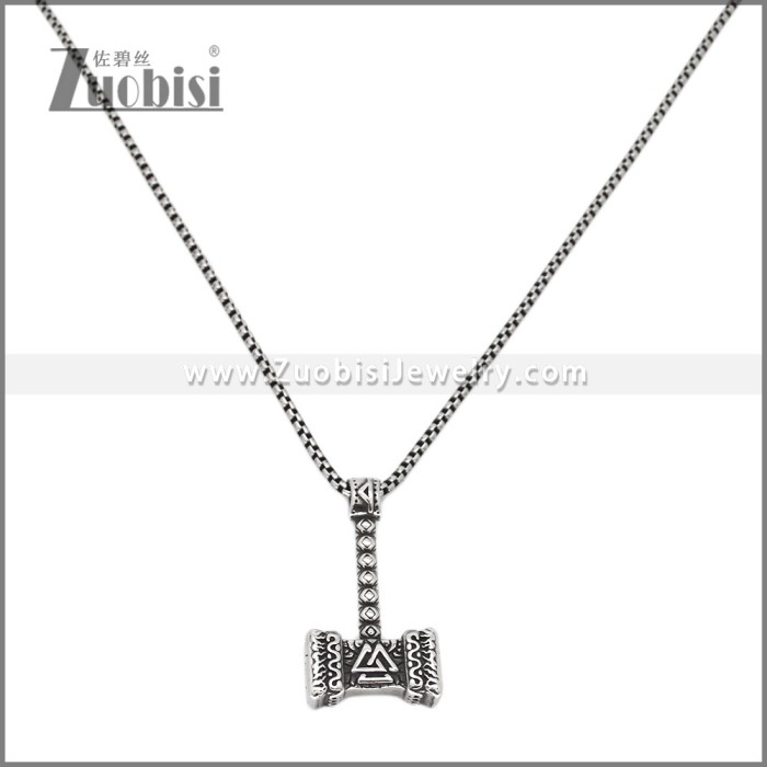 Stainless Steel Pendant p012818