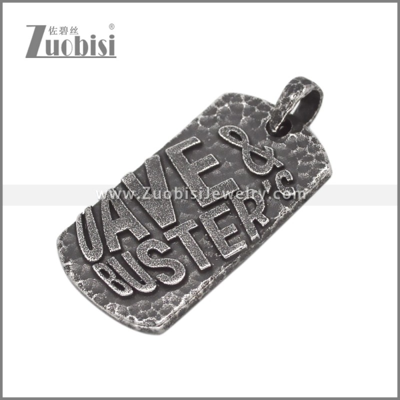 Stainless Steel Pendant p012843