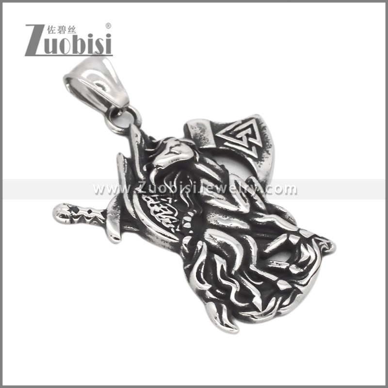 Stainless Steel Pendant p012816