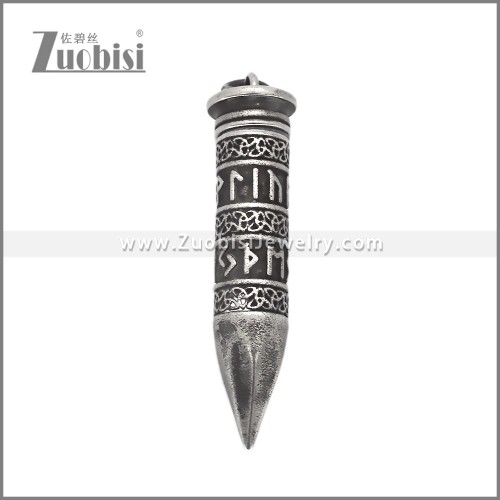 Stainless Steel Pendant p012819