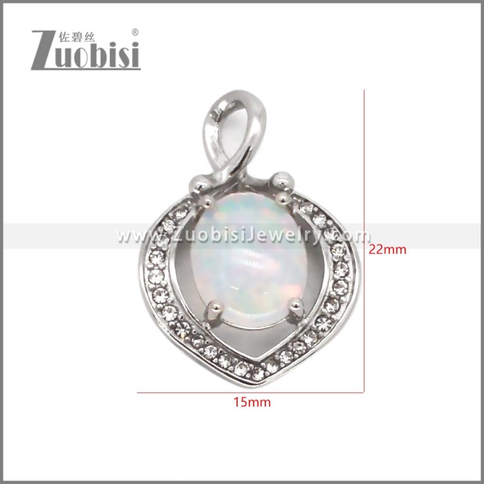 Stainless Steel Pendant p012775S2
