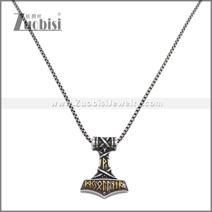 Stainless Steel Pendant p012801