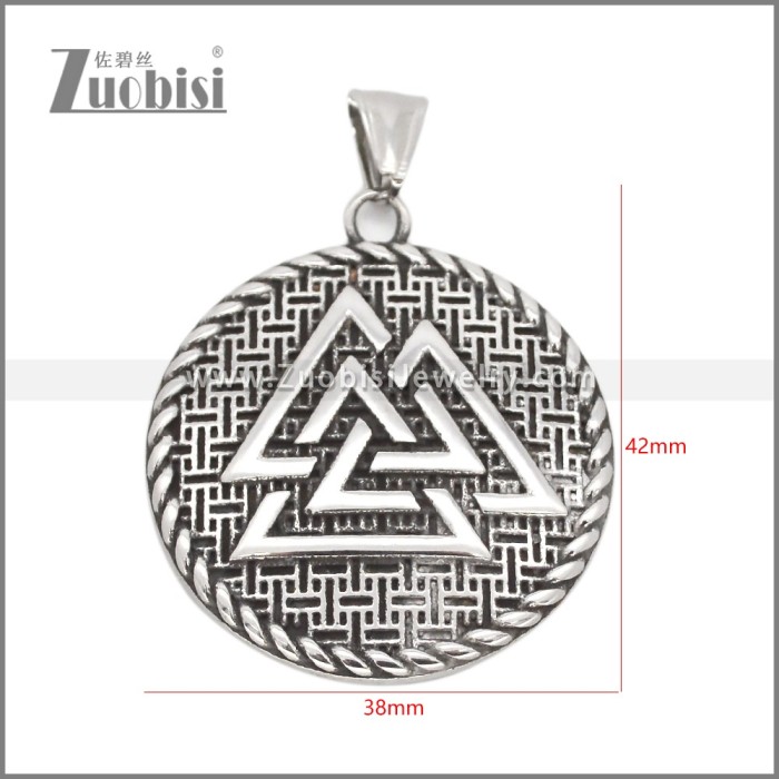Stainless Steel Pendant p012826