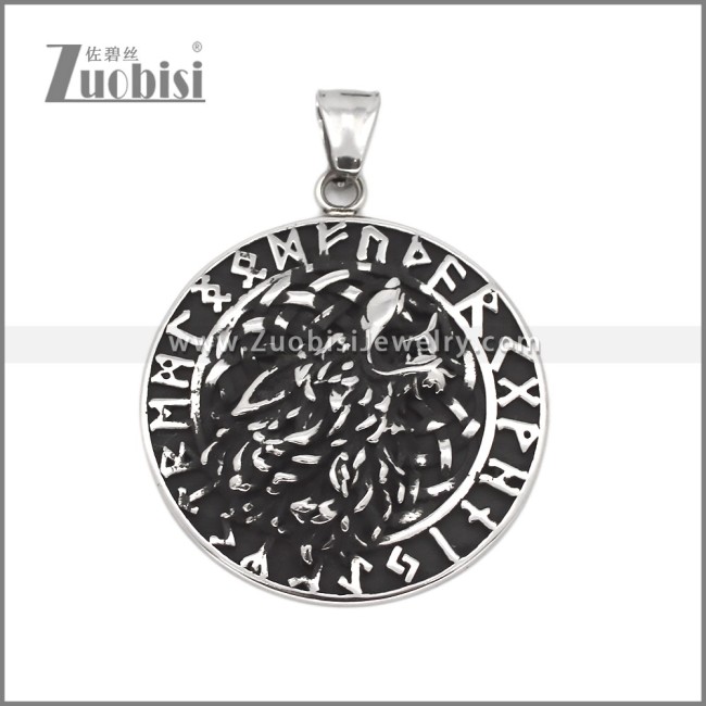 Stainless Steel Pendant p012813