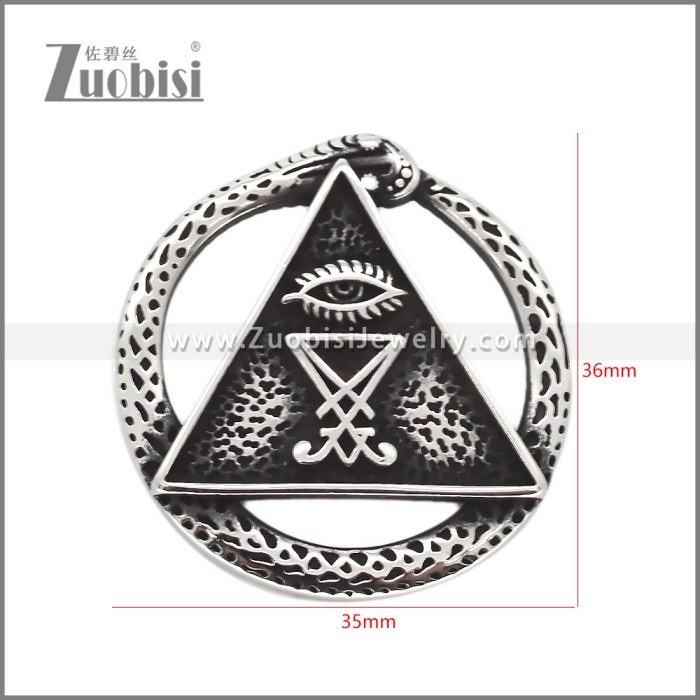 Stainless Steel Pendant p012806