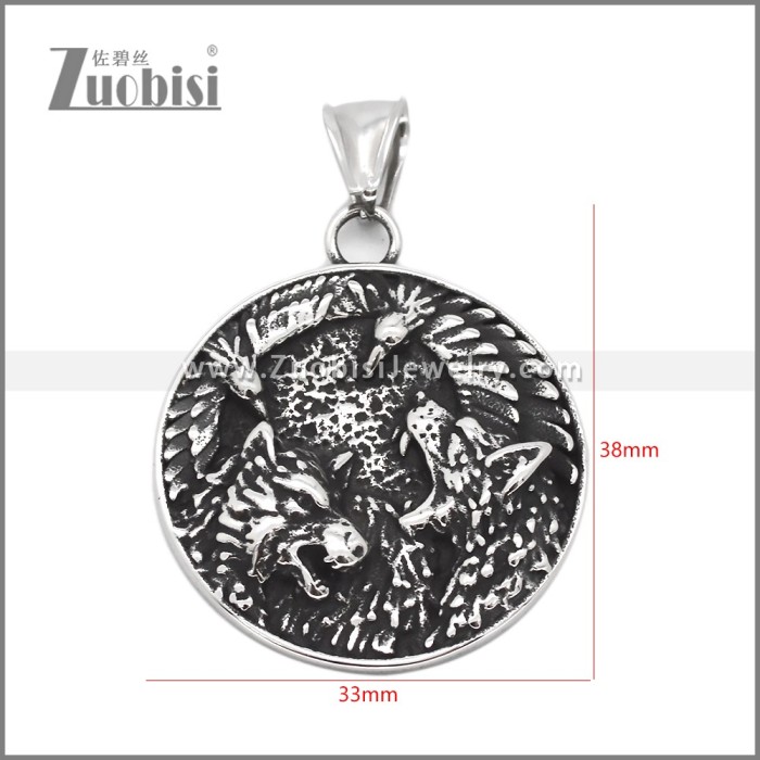 Stainless Steel Pendant p012797