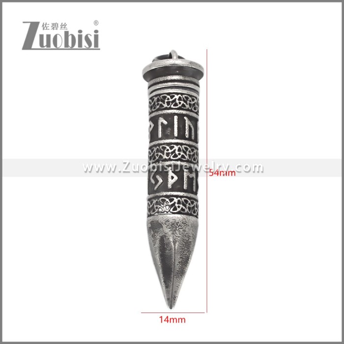 Stainless Steel Pendant p012819