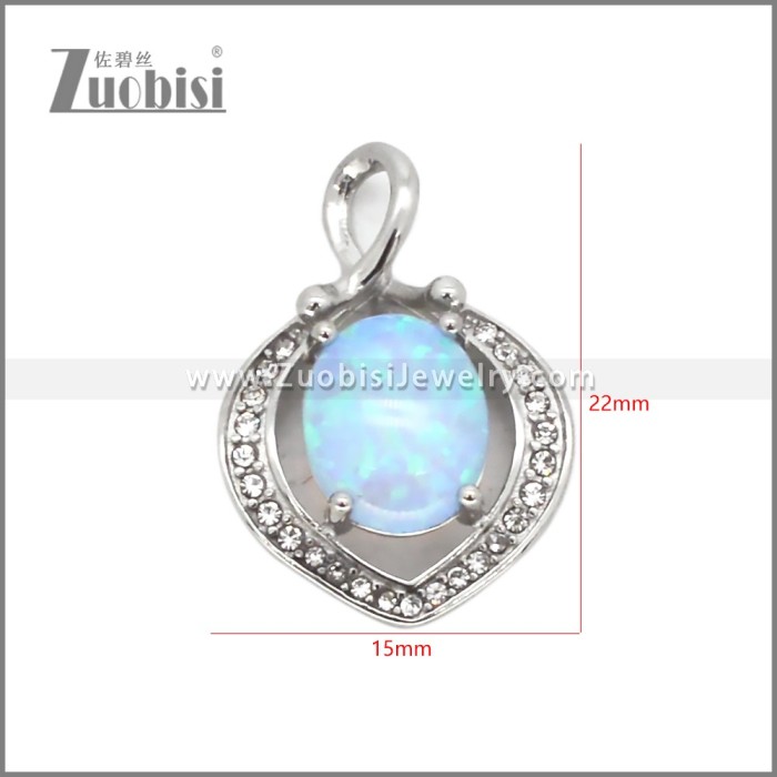 Stainless Steel Pendant p012775S1