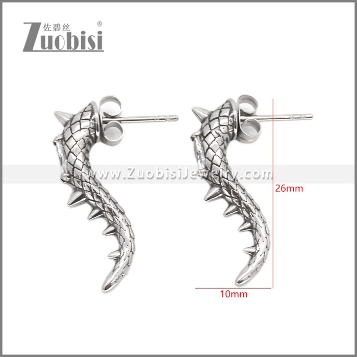 Stainless Steel Earring e002742