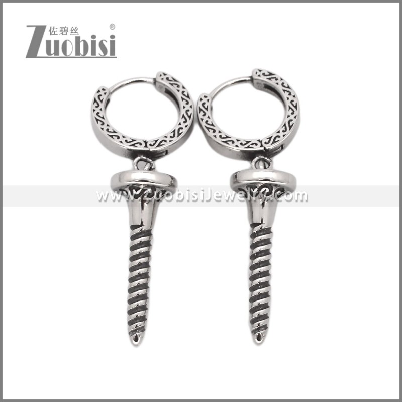 Stainless Steel Earring e002741