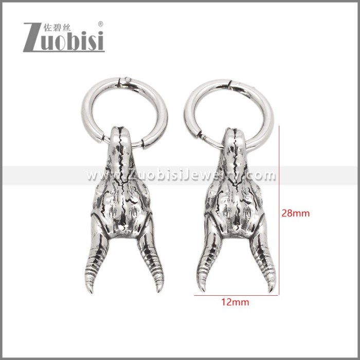 Stainless Steel Earring e002749