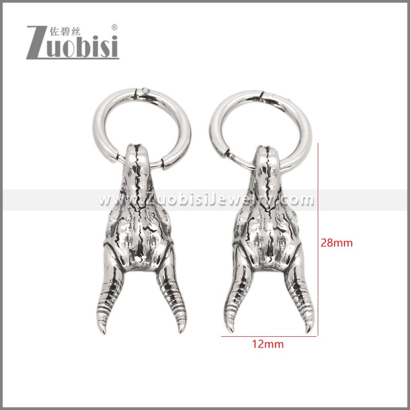 Stainless Steel Earring e002749