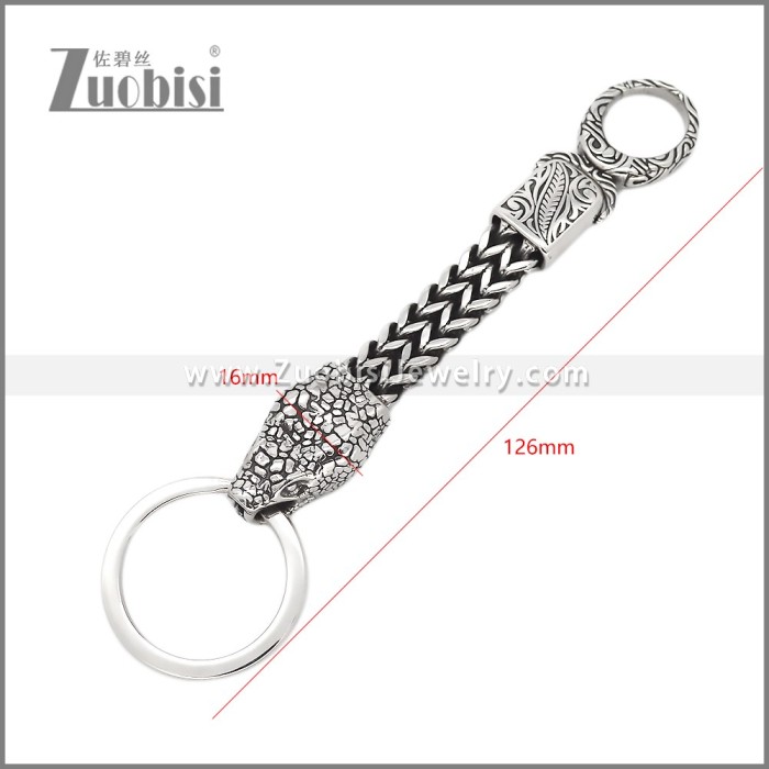 Stainless Steel Keychain k000087