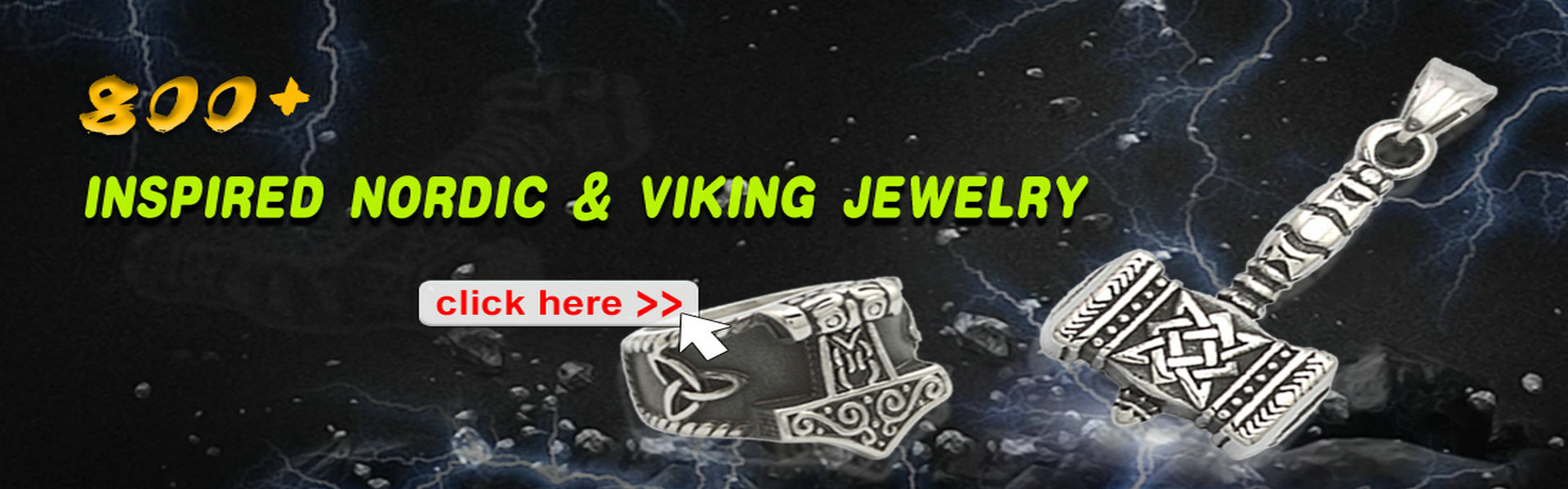 Your destination to Nordic and Viking Jewelry