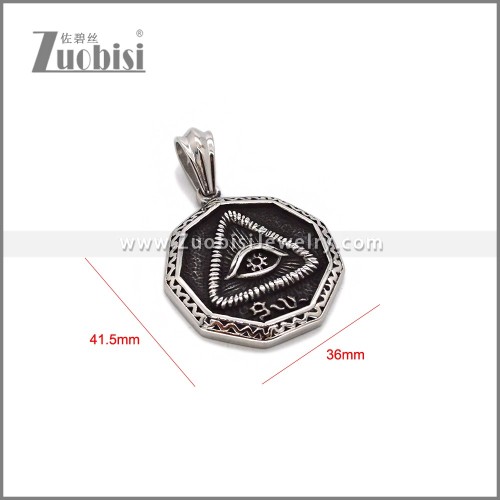 Stainless Steel Pendant P012862S
