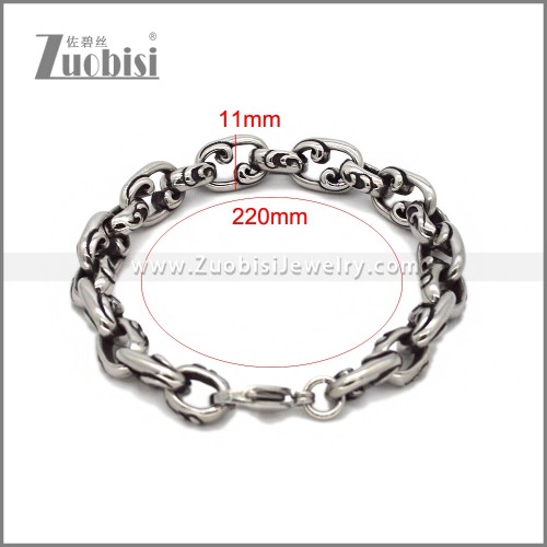 Stainless Steel Bracelet B010915S