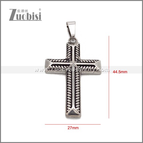 Stainless Steel Pendant P012863S