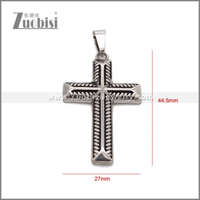 Stainless Steel Pendant P012863S