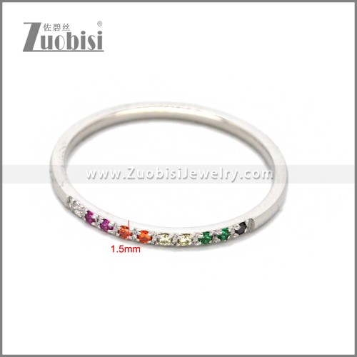 Tiny Wedding Band Ring for Women R010430S