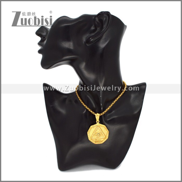 Stainless Steel Pendant P012862G