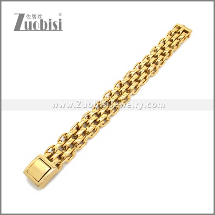 Stainless Steel Bracelet B010924G