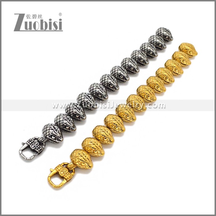 Stainless Steel Bracelet B010923G