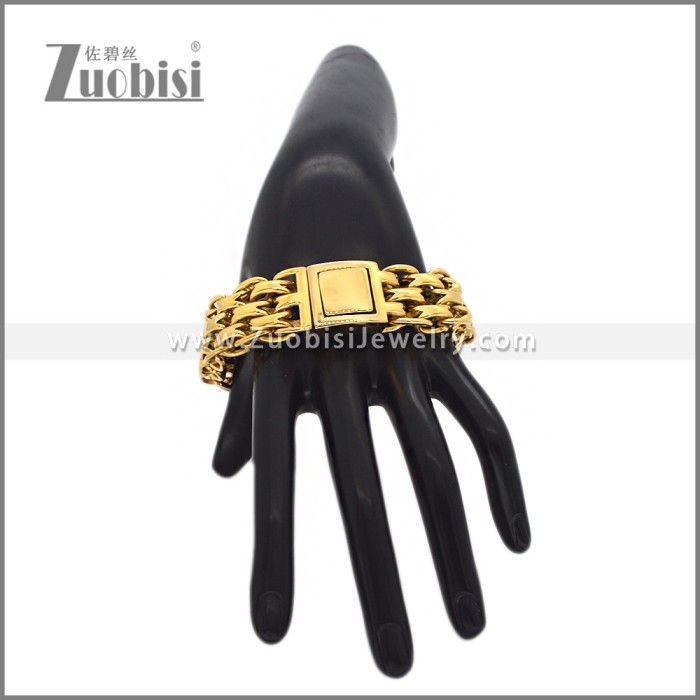 Stainless Steel Bracelet B010924G