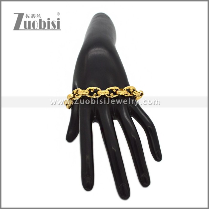 Stainless Steel Bracelet b010915G
