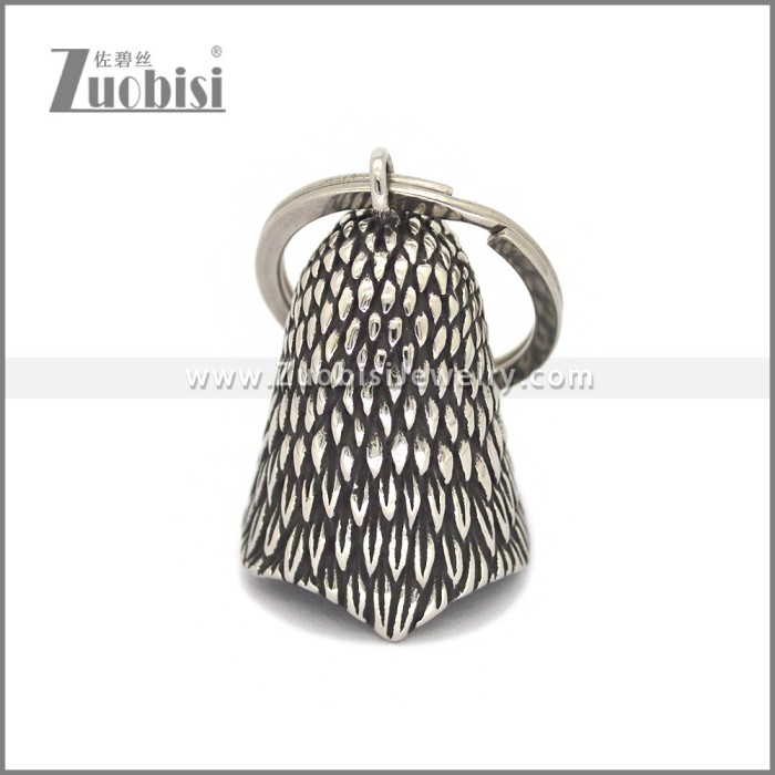 Custom Eagle Motorcycle Safety Bell Key Ring k000089