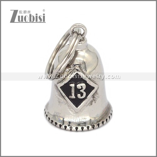 Personalized Number 13 Metal Motorcycle Safety Keychain k000091S