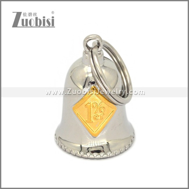 Drive Safe 1%er Motor Bell Keychain k000092G
