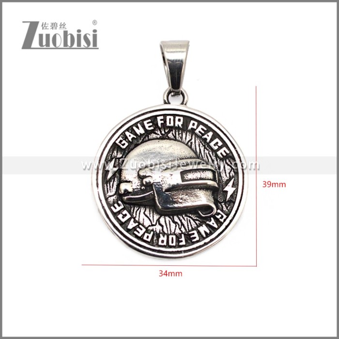 Stainless Steel Pendant p012929S