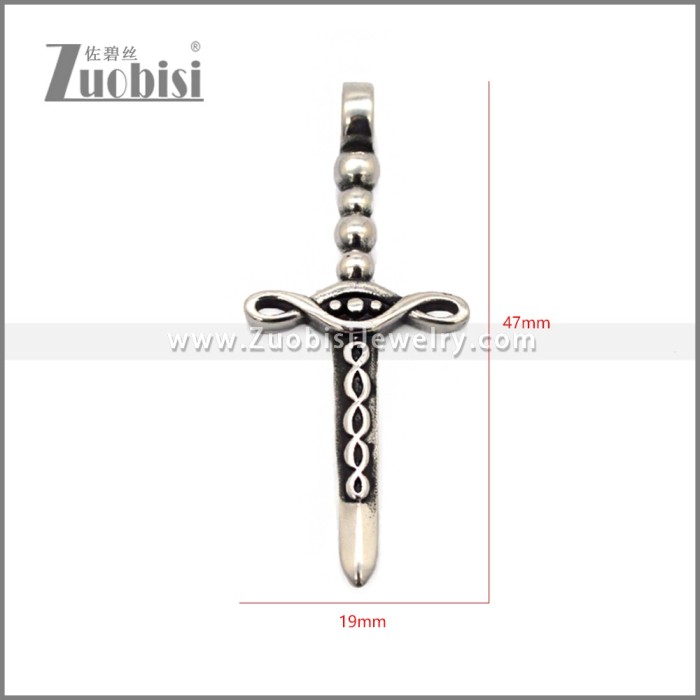 Stainless Steel Pendant p012933S