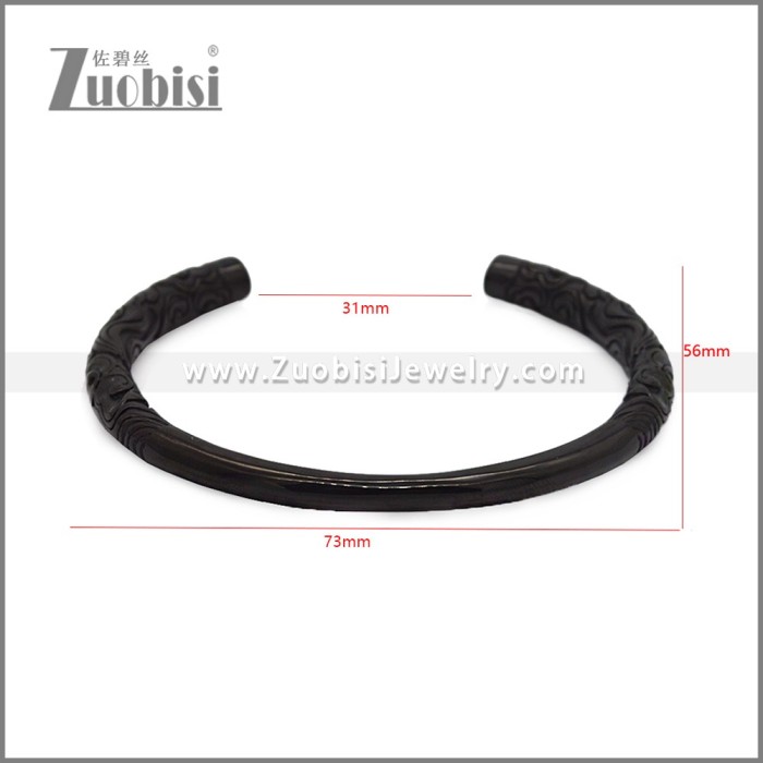 Stainless Steel Bangle b010951H