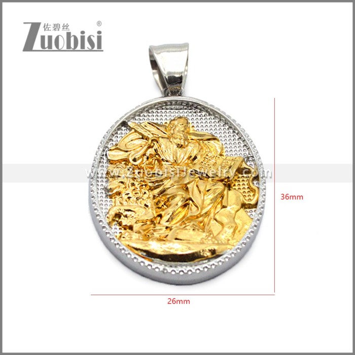 Stainless Steel Pendant p012921SG