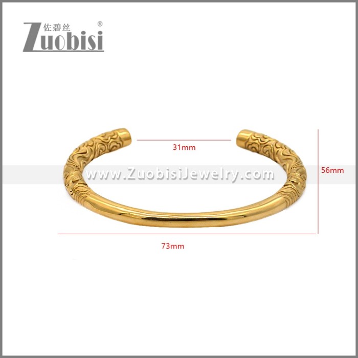 Stainless Steel Bangle b010951G