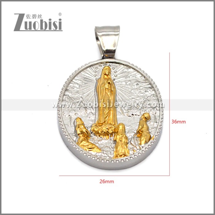 Stainless Steel Pendant p012916SG