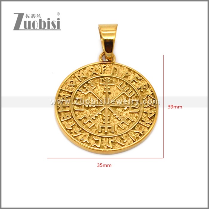 Stainless Steel Pendant p012941G