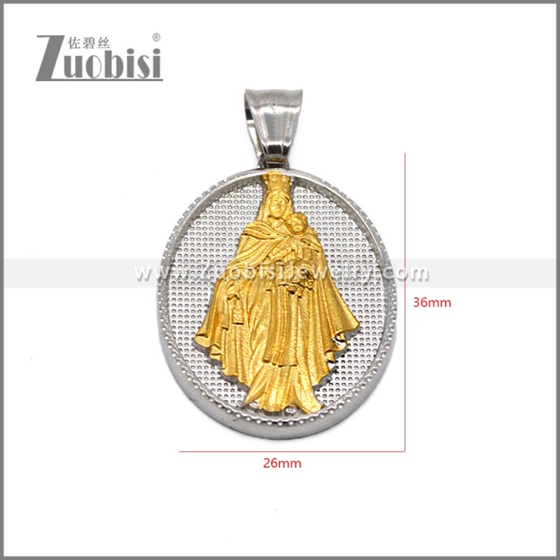 Stainless Steel Pendant p012922SG