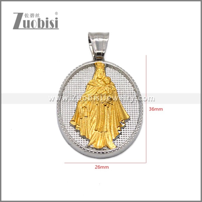 Stainless Steel Pendant p012922SG