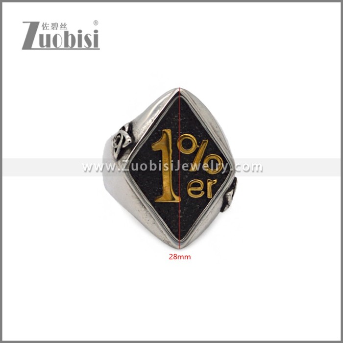 Stainless Steel Ring r010611SHG