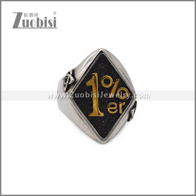 Stainless Steel Ring r010611SHG
