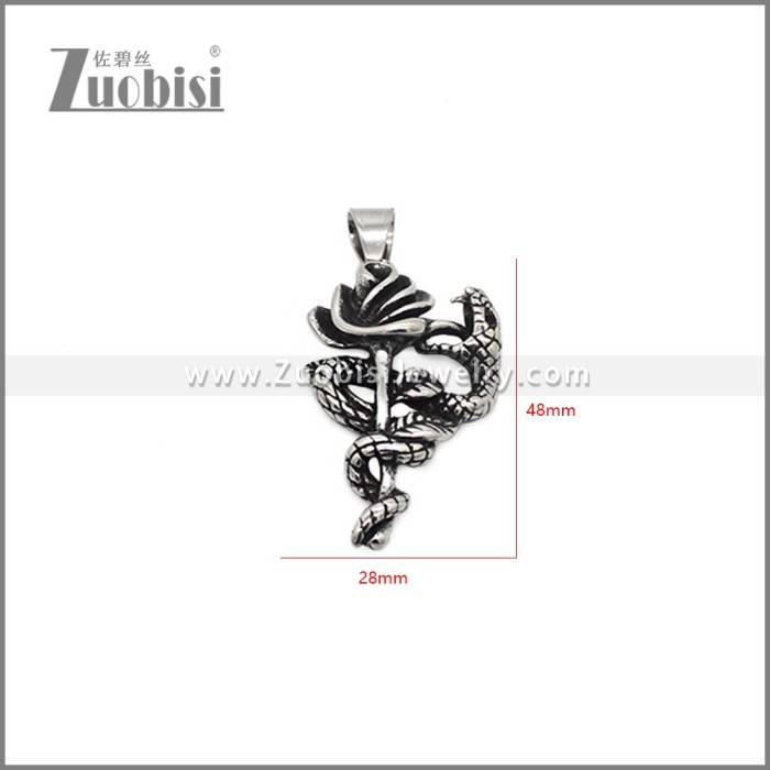 Stainless Steel Pendant p012974A
