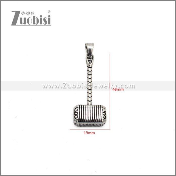 Stainless Steel Pendant p012962S