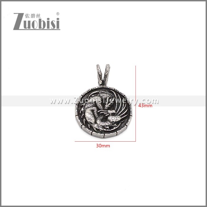 Stainless Steel Pendant p012951A