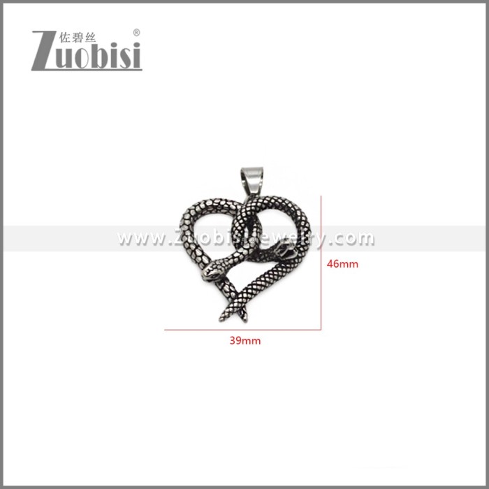 Stainless Steel Pendant p012968A