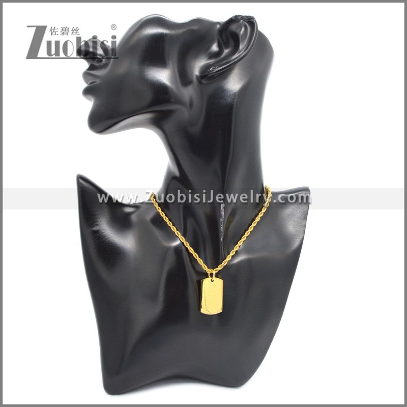 Stainless Steel Pendant p012985G